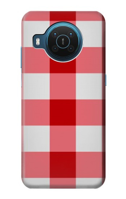 S3535 Red Gingham Case For Nokia X20