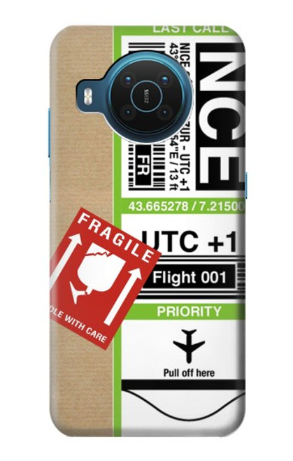 S3543 Luggage Tag Art Case For Nokia X20