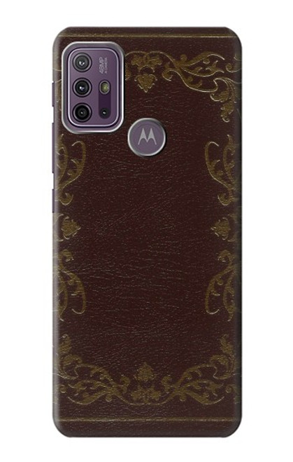 S3553 Vintage Book Cover Case For Motorola Moto G10 Power