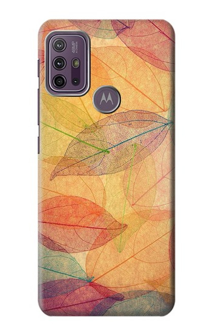 S3686 Fall Season Leaf Autumn Case For Motorola Moto G10 Power