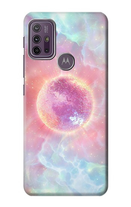 S3709 Pink Galaxy Case For Motorola Moto G10 Power