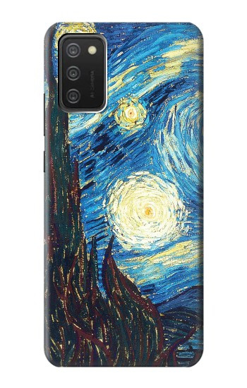 S0582 Van Gogh Starry Nights Case For Samsung Galaxy A03S