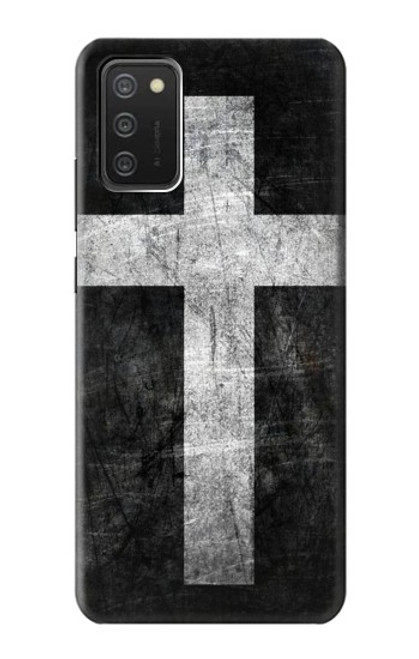 S3491 Christian Cross Case For Samsung Galaxy A03S