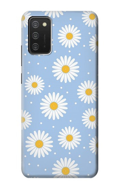 S3681 Daisy Flowers Pattern Case For Samsung Galaxy A03S