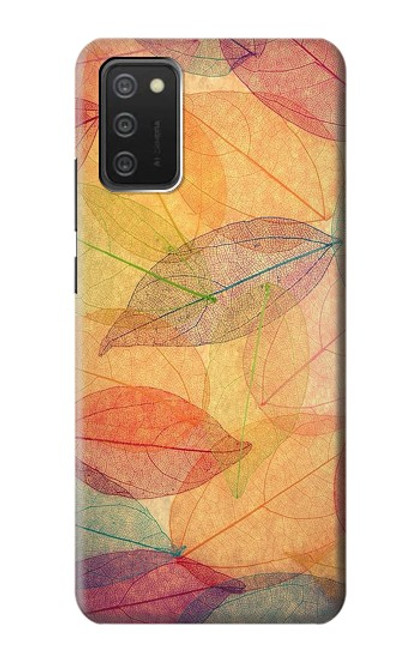 S3686 Fall Season Leaf Autumn Case For Samsung Galaxy A03S