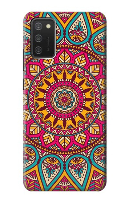 S3694 Hippie Art Pattern Case For Samsung Galaxy A03S