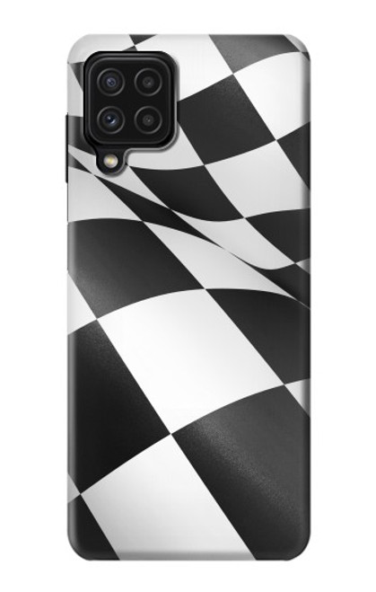 S2408 Checkered Winner Flag Case For Samsung Galaxy A22 4G