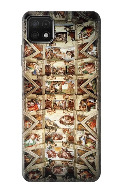 S0177 Michelangelo Chapel ceiling Case For Samsung Galaxy A22 5G