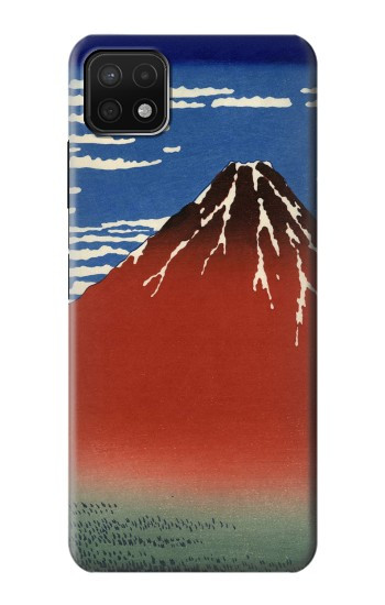 S2390 Katsushika Hokusai Red Fuji Case For Samsung Galaxy A22 5G