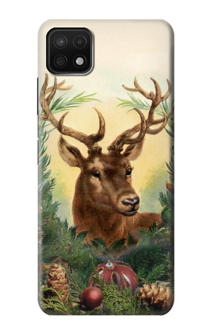 S2841 Vintage Reindeer Christmas Case For Samsung Galaxy A22 5G