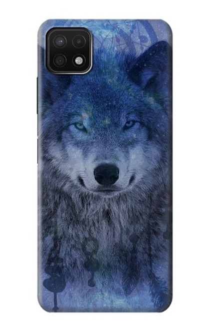 S3410 Wolf Dream Catcher Case For Samsung Galaxy A22 5G