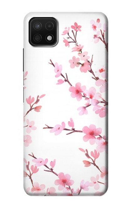 S3707 Pink Cherry Blossom Spring Flower Case For Samsung Galaxy A22 5G