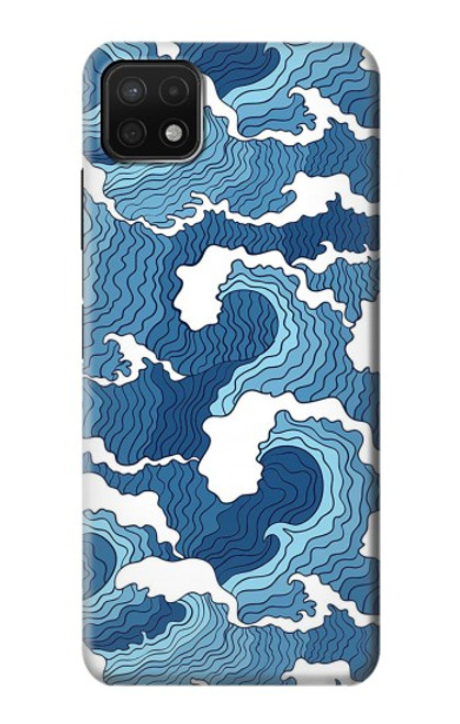 S3751 Wave Pattern Case For Samsung Galaxy A22 5G