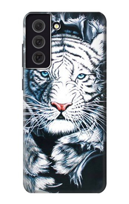 S0265 White Tiger Case For Samsung Galaxy S21 FE 5G