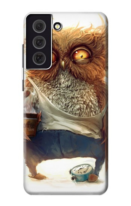 S1133 Wake up Owl Case For Samsung Galaxy S21 FE 5G