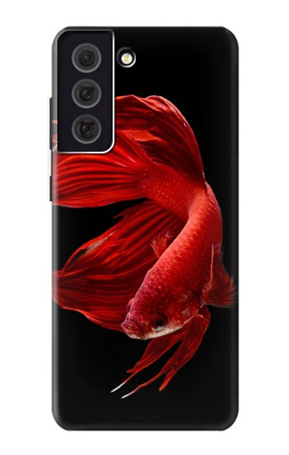 S2092 Red Siamese Fighting Fish Case For Samsung Galaxy S21 FE 5G