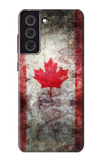 S2490 Canada Maple Leaf Flag Texture Case For Samsung Galaxy S21 FE 5G