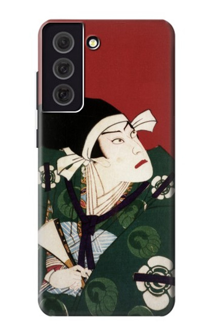 S2498 Japan Art Toyohara Kunichika Case For Samsung Galaxy S21 FE 5G