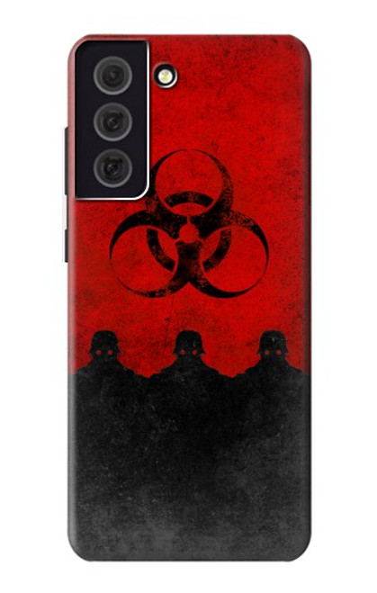 S2917 Biohazards Virus Red Alert Case For Samsung Galaxy S21 FE 5G