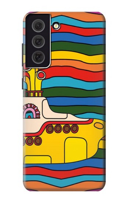 S3599 Hippie Submarine Case For Samsung Galaxy S21 FE 5G