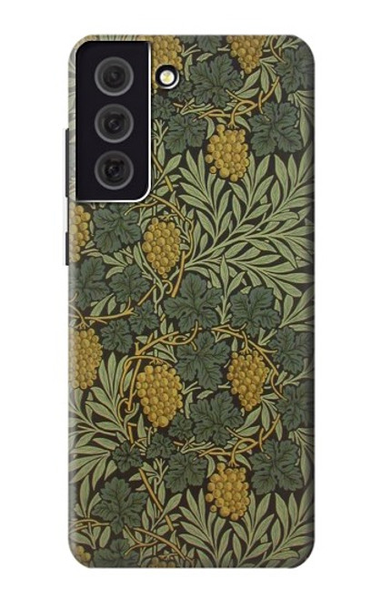 S3662 William Morris Vine Pattern Case For Samsung Galaxy S21 FE 5G