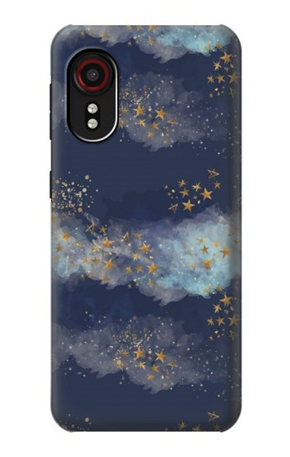 S3364 Gold Star Sky Case For Samsung Galaxy Xcover 5