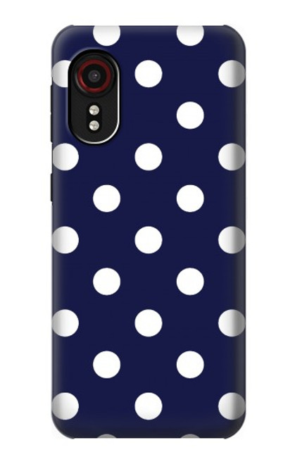 S3533 Blue Polka Dot Case For Samsung Galaxy Xcover 5