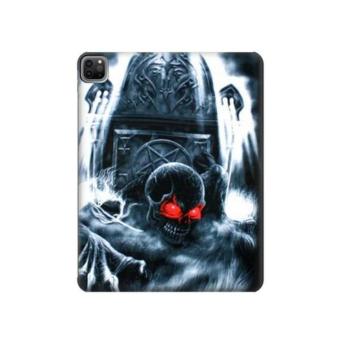 S0297 Zombie Dead Man Hard Case For iPad Pro 12.9 (2022,2021,2020,2018, 3rd, 4th, 5th, 6th)