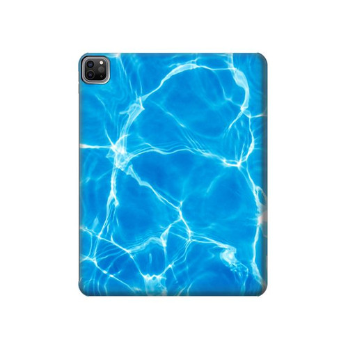 S2788 Blue Water Swimming Pool Hard Case For iPad Pro 12.9 (2022, 2021, 2020, 2018), Air 13 (2024)