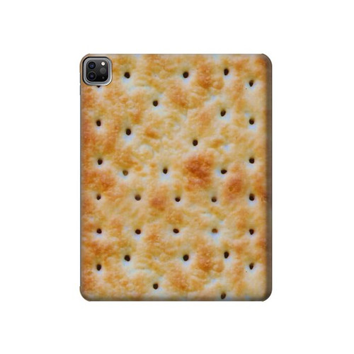 S2987 Cream Cracker Biscuits Hard Case For iPad Pro 12.9 (2022, 2021, 2020, 2018), Air 13 (2024)