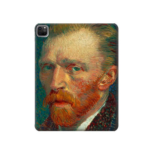 S3335 Vincent Van Gogh Self Portrait Hard Case For iPad Pro 12.9 (2022, 2021, 2020, 2018), Air 13 (2024)