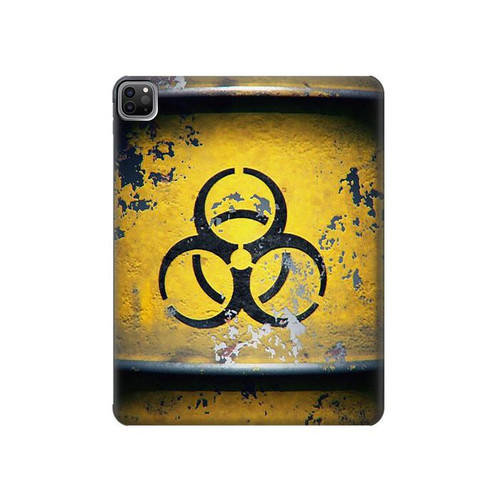 S3669 Biological Hazard Tank Graphic Hard Case For iPad Pro 12.9 (2022, 2021, 2020, 2018), Air 13 (2024)