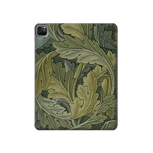 S3790 William Morris Acanthus Leaves Hard Case For iPad Pro 12.9 (2022,2021,2020,2018, 3rd, 4th, 5th, 6th)