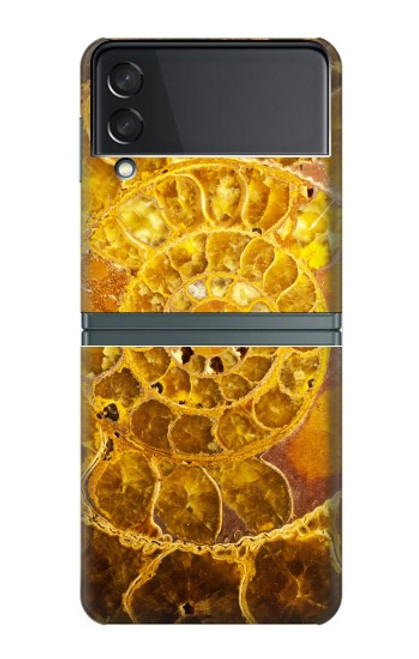 S1789 Ammonite Fossils Case For Samsung Galaxy Z Flip 3 5G