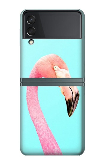 S3708 Pink Flamingo Case For Samsung Galaxy Z Flip 3 5G