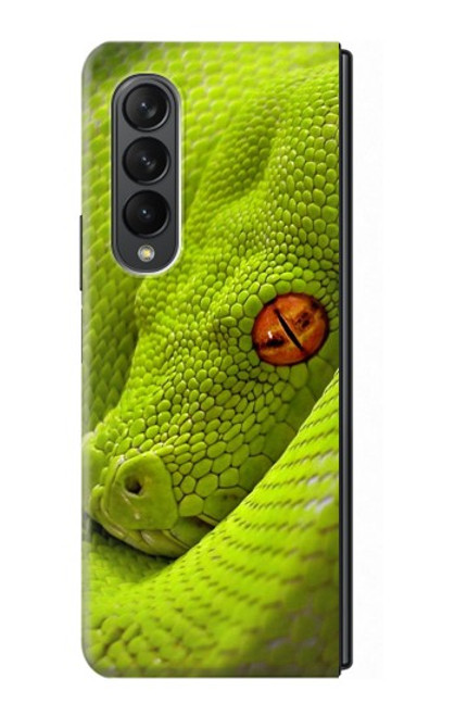 S0785 Green Snake Case For Samsung Galaxy Z Fold 3 5G