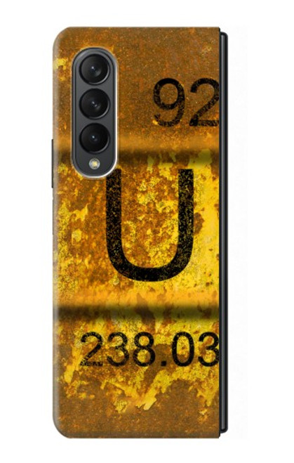 S2447 Nuclear Old Rusty Uranium Waste Barrel Case For Samsung Galaxy Z Fold 3 5G