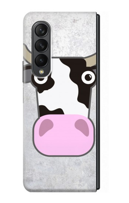 S3257 Cow Cartoon Case For Samsung Galaxy Z Fold 3 5G