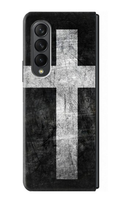 S3491 Christian Cross Case For Samsung Galaxy Z Fold 3 5G