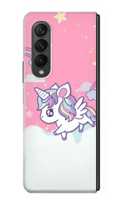 S3518 Unicorn Cartoon Case For Samsung Galaxy Z Fold 3 5G