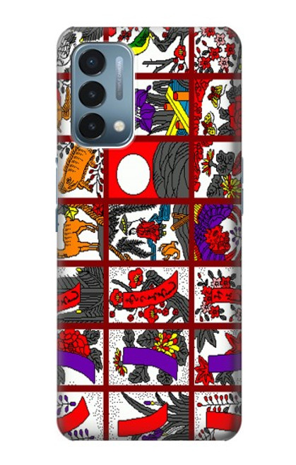 S1923 Hanafuda Japanese Flower Card Case For OnePlus Nord N200 5G