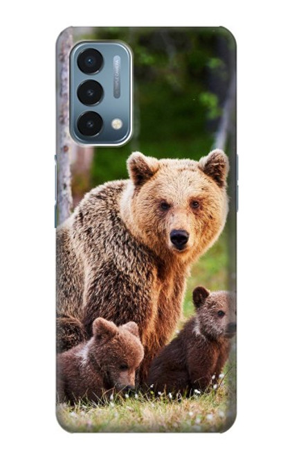 S3558 Bear Family Case For OnePlus Nord N200 5G