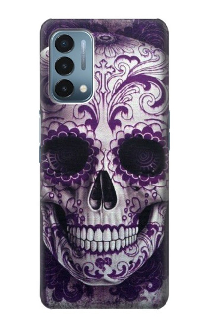 S3582 Purple Sugar Skull Case For OnePlus Nord N200 5G