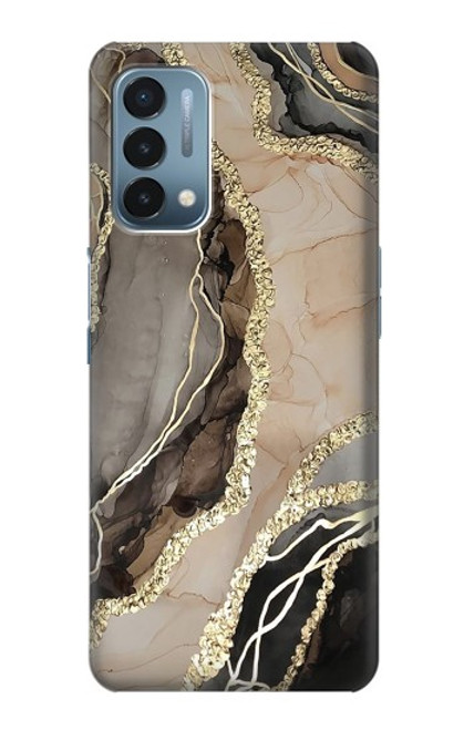 S3700 Marble Gold Graphic Printed Case For OnePlus Nord N200 5G