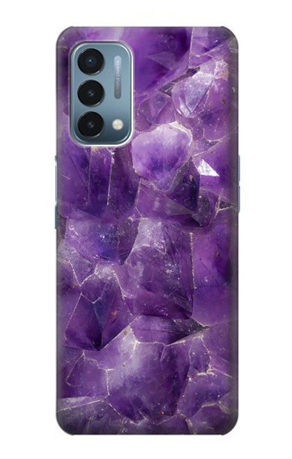 S3713 Purple Quartz Amethyst Graphic Printed Case For OnePlus Nord N200 5G
