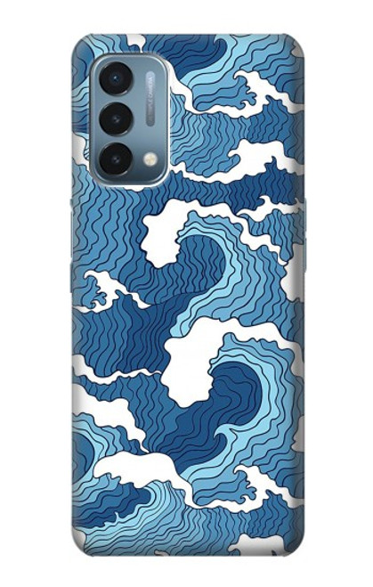 S3751 Wave Pattern Case For OnePlus Nord N200 5G