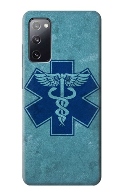 S3824 Caduceus Medical Symbol Case For Samsung Galaxy S20 FE