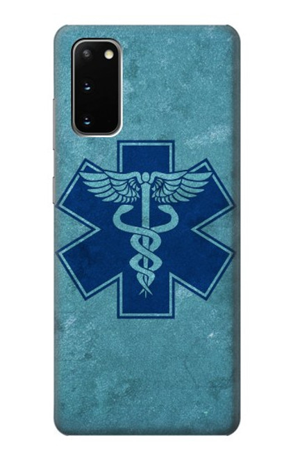 S3824 Caduceus Medical Symbol Case For Samsung Galaxy S20