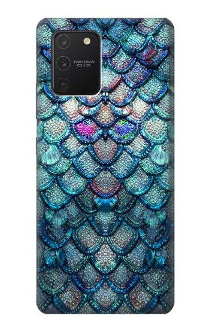 S3809 Mermaid Fish Scale Case For Samsung Galaxy S10 Lite