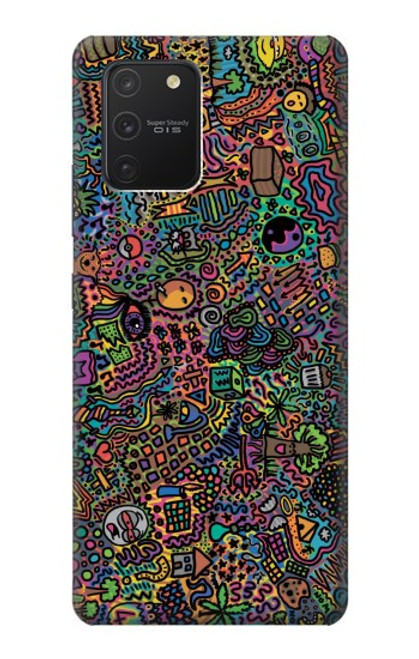 S3815 Psychedelic Art Case For Samsung Galaxy S10 Lite